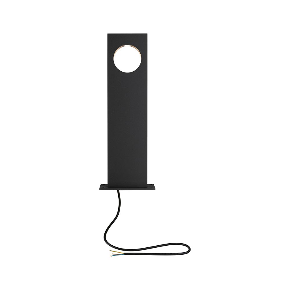 S.Luce LED Pollerleuchte Ivo Grau Metall IP65 Rabatt