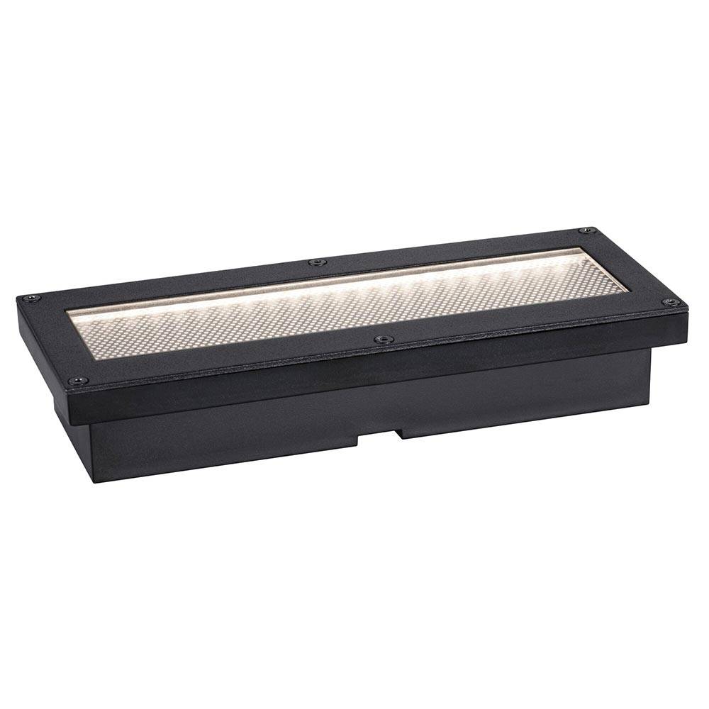 S.Luce Solar LED Bodeneinbauleuchte Domenic Schwarz IP67 Exklusivangebot
