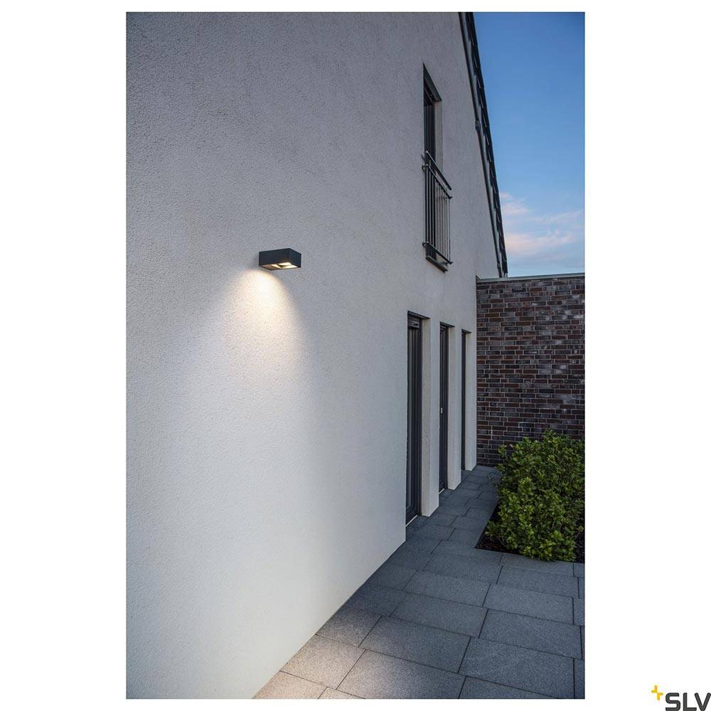 S.Luce SLV Eskina LED Wandaufbauleuchte Frame Outdoor CCT Saisonschlussverkauf