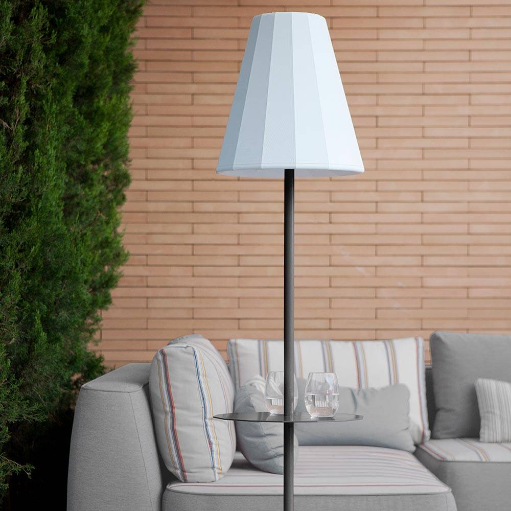 S.Luce LED Solar-Stehleuchte Helga mit Fernbedienung Kauf eins, bekomm eins gratis
