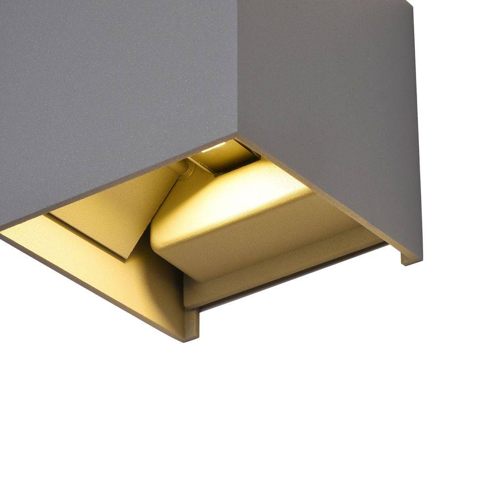 S.Luce Maytoni Fulton LED-Wandleuchte Außen eckig IP54 Black Friday Preise