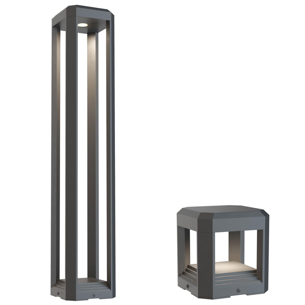 S.Luce Maytoni RoyalMile LED-Pollerleuchte IP65 50% Rabatt für begrenzte Zeit