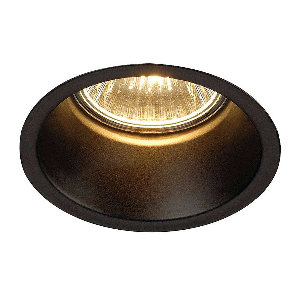 S.Luce SLV Horn GU10 Downlight rund Schwarz max. 50W Valentinstagsangebot