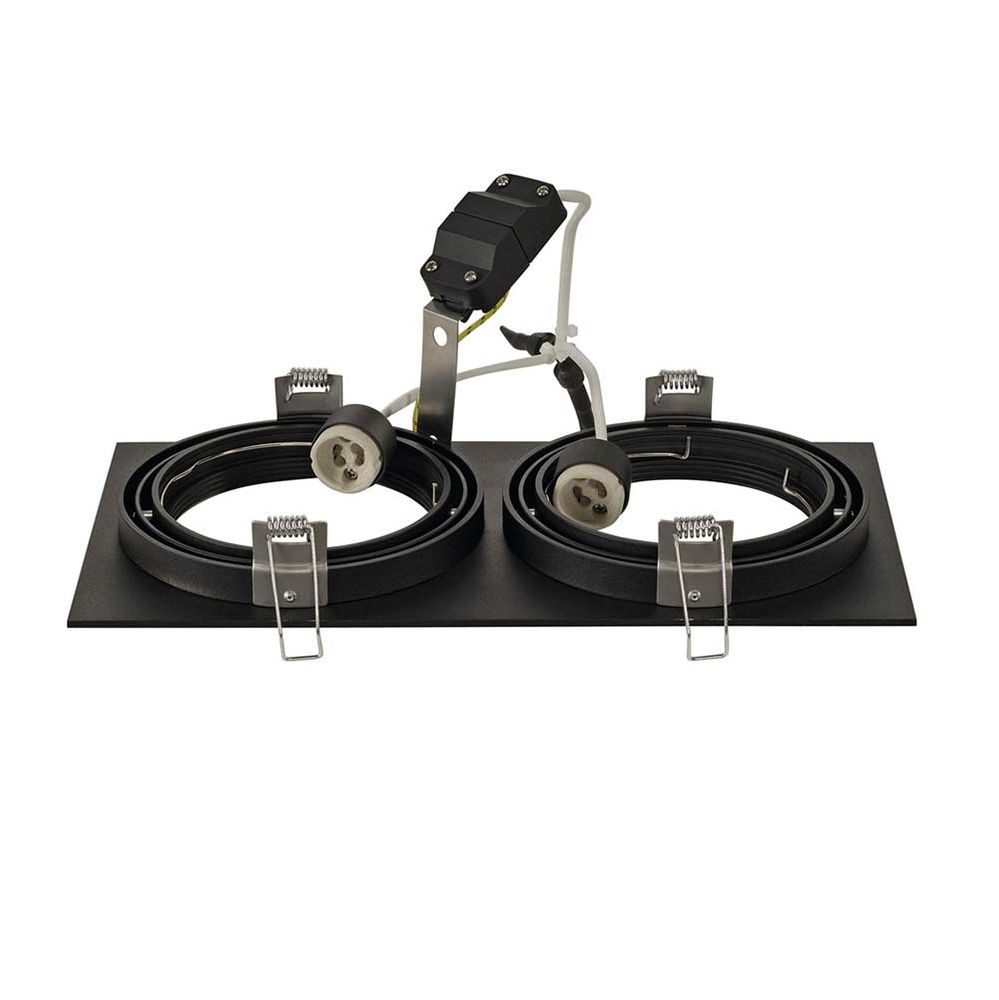 S.Luce SLV New Tria II ES111 Square Schwarz GU10 max. 2x75W Zeitlich begrenztes Angebot