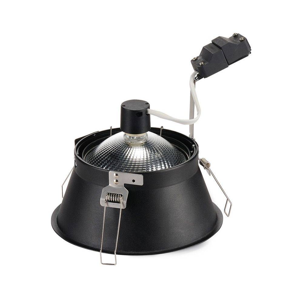 S.Luce SLV Horn-T Einbauleuchte QPAR111 Schwarz GU10 max. 50W Saisonale Angebote