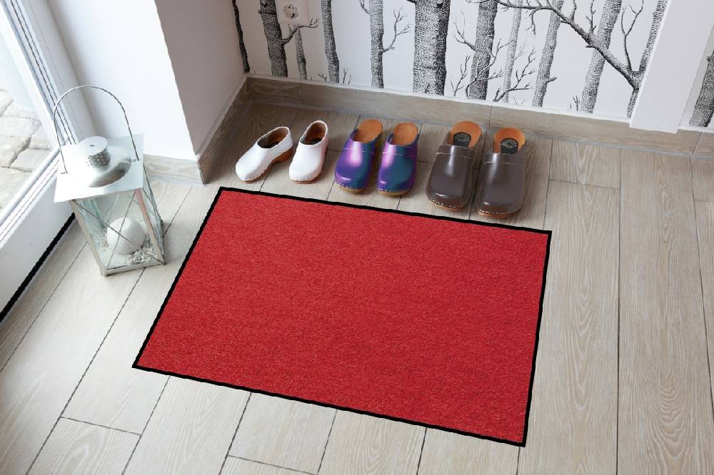 Salonloewe Rot Fußmatte Jubiläumsangebot