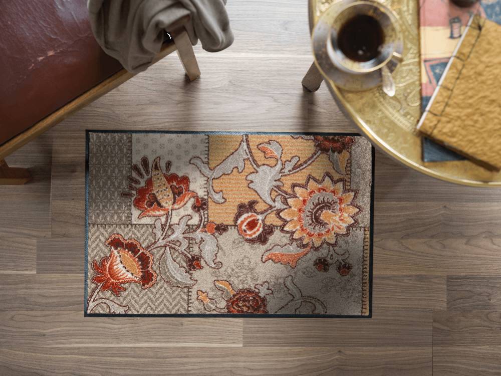 Salonloewe Bohemian Patch taupe Fußmatte Neueste Mode