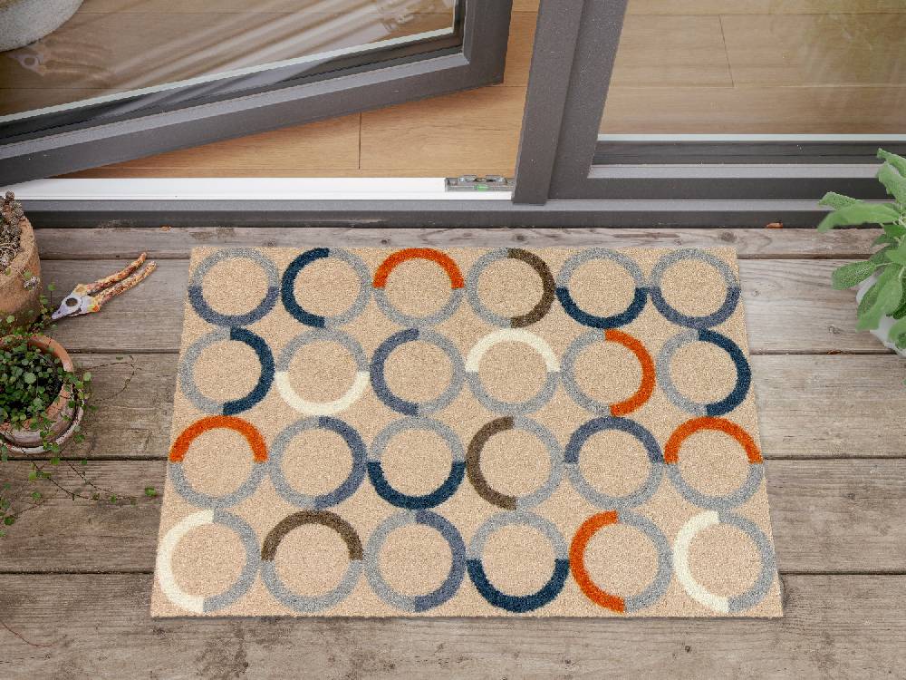Salonloewe Bilbo blue-orange Fußmatte Saisonale Angebote