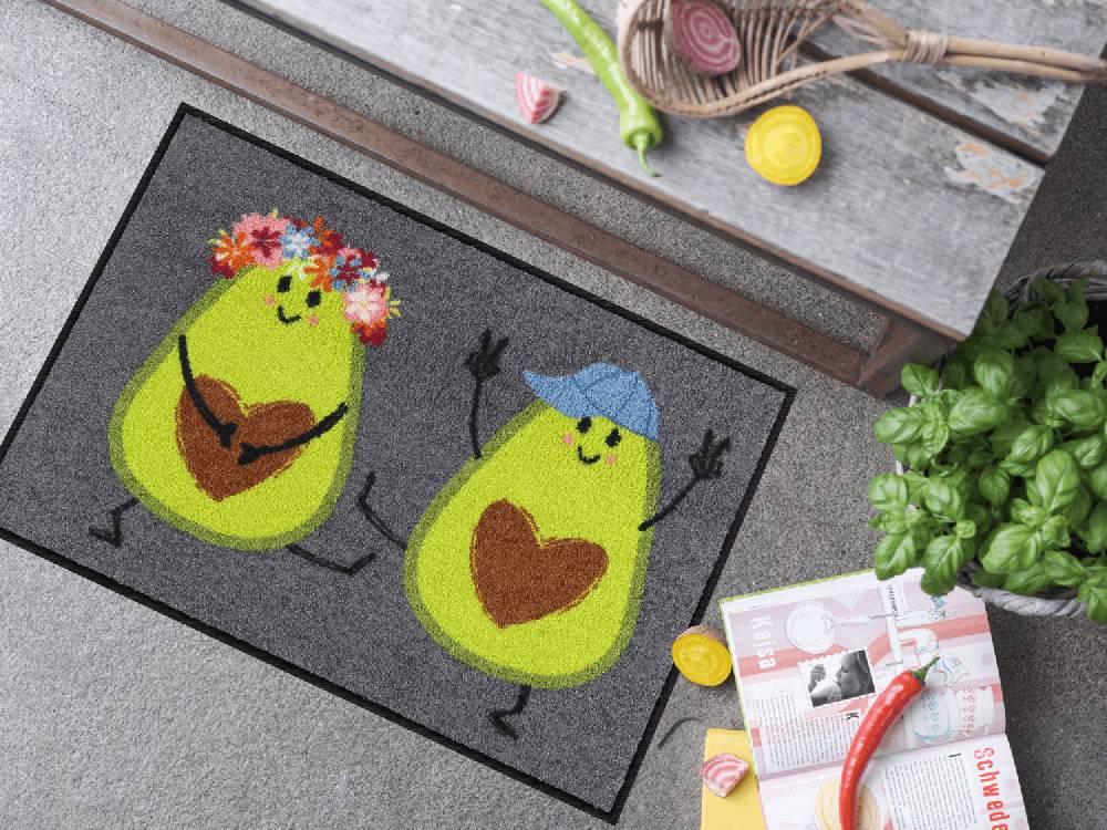 Salonloewe Dancing Avocados Fußmatte Sonderangebote