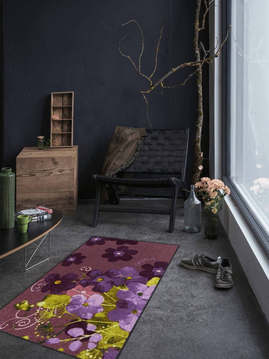 Salonloewe Maggio viola Fußmatte Im Verkauf