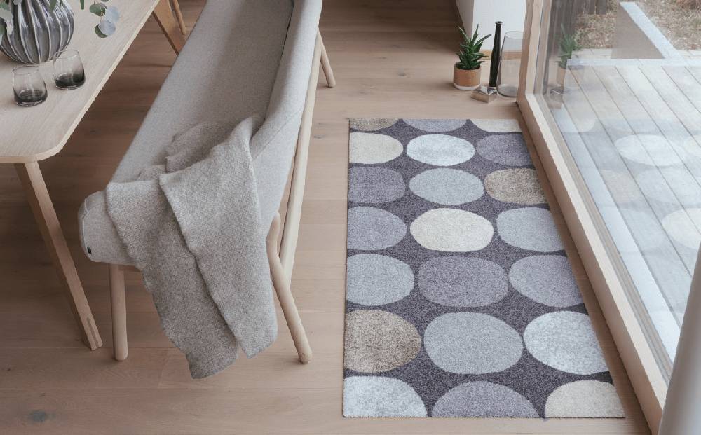Salonloewe Dots pattern city chic Fußmatte Kostenloser Versand