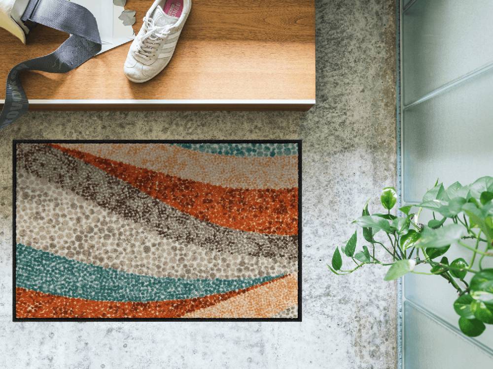 Salonloewe Mosaic Wave Fußmatte Großer Ausverkauf