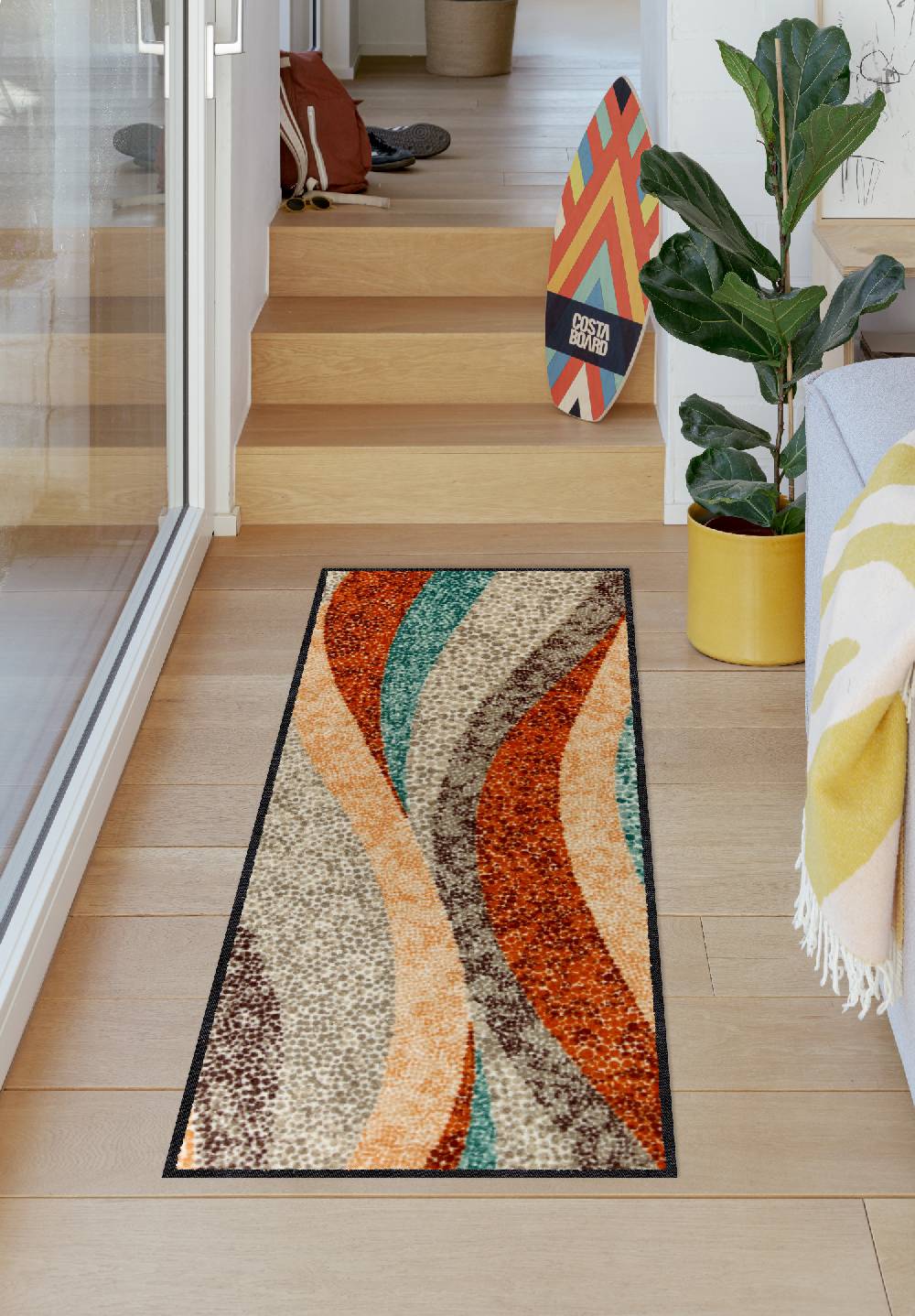 Salonloewe Mosaic Wave Fußmatte Großer Ausverkauf