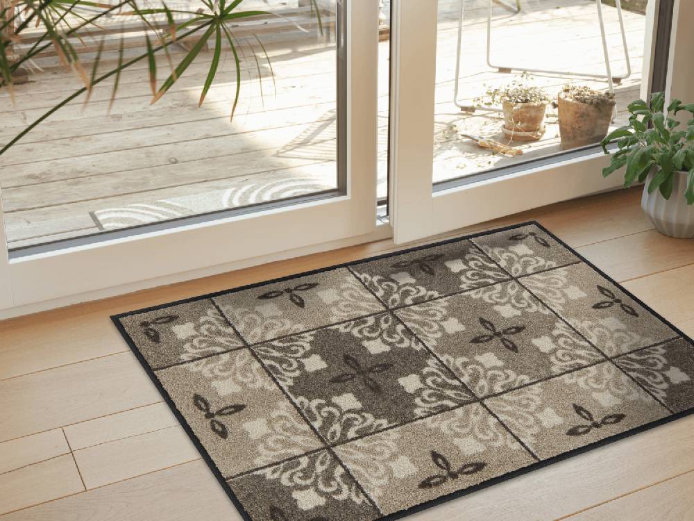Salonloewe Ornamontana taupe Fußmatte Preisnachlass