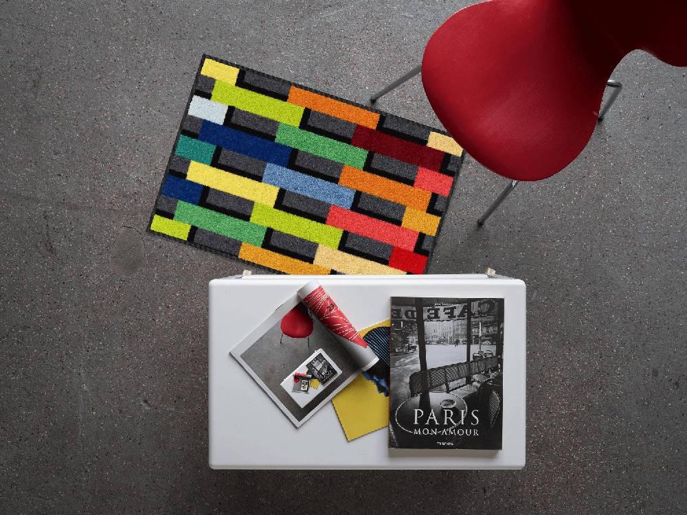Salonloewe Colourful Bricks Fußmatte Im Verkauf