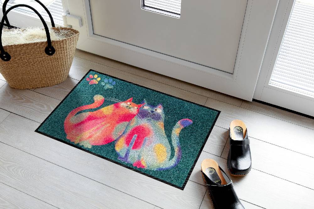 Salonloewe Rainbow Cats Fußmatte Günstiger Verkauf