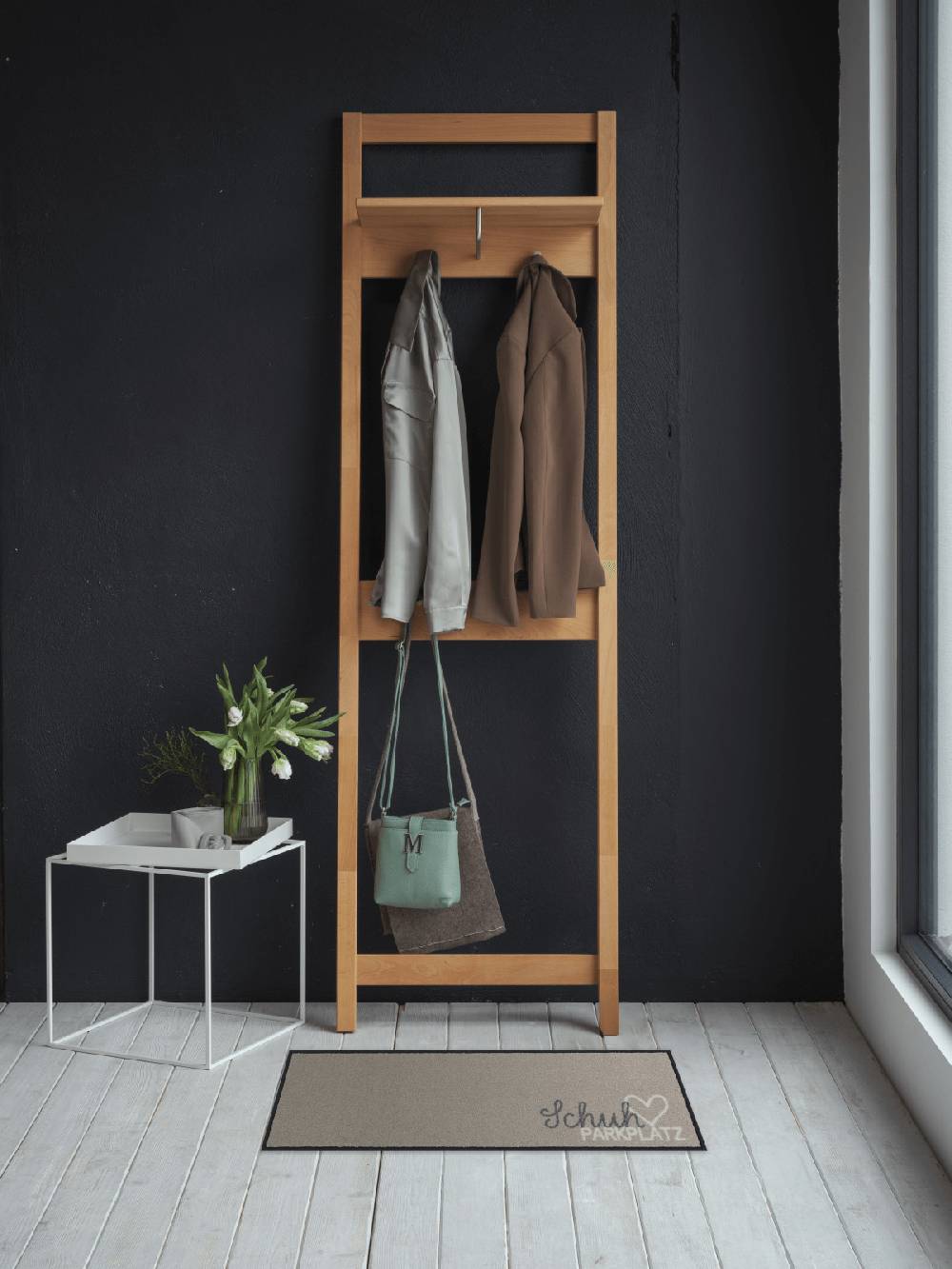 Salonloewe Schuhparkplatz pur taupe Fußmatte Preisnachlass