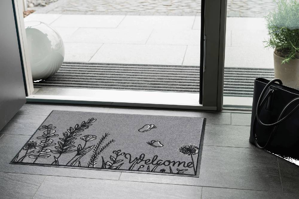 Salonloewe Summer Grasses grey Fußmatte Tägliche Deals