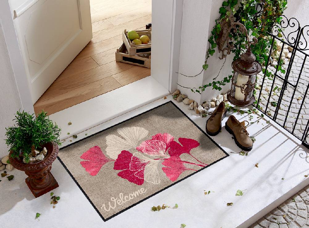 Salonloewe Ginko Welcome rose Fußmatte Zeitbegrenzte Promotion