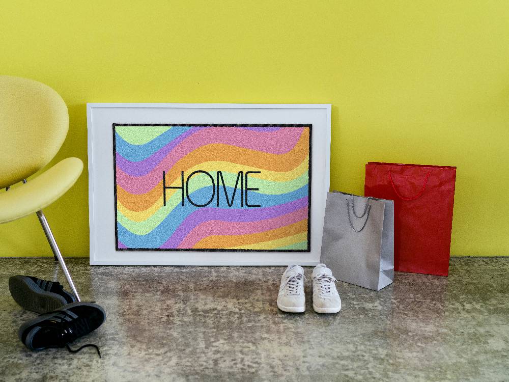 Salonloewe Rainbow Wave Home Fußmatte Black Friday Preise