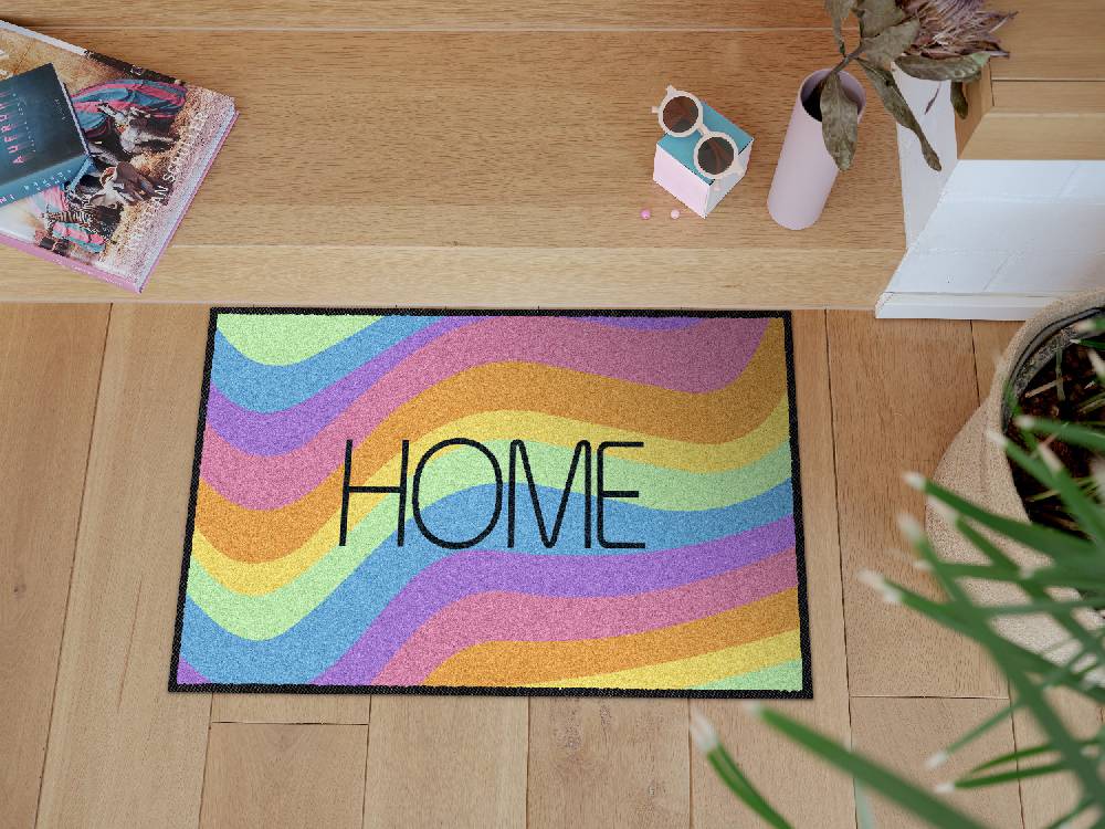 Salonloewe Rainbow Wave Home Fußmatte Black Friday Preise