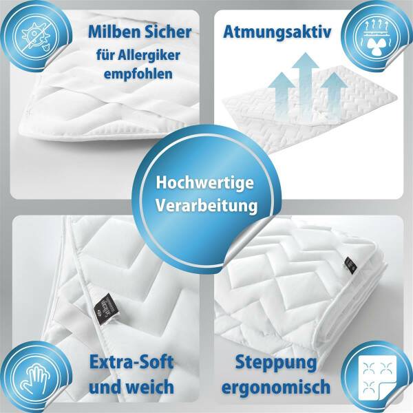 Sei Design 2-er Pack Bettdecke NORDIC COLLECTION 135x200 - Winter Muttertagsangebot