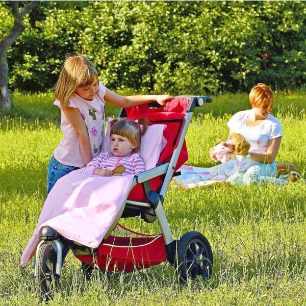 Sei Design 2 Tlg. Babybettwäsche, Pünktchen Rosa VIP-Rabatte