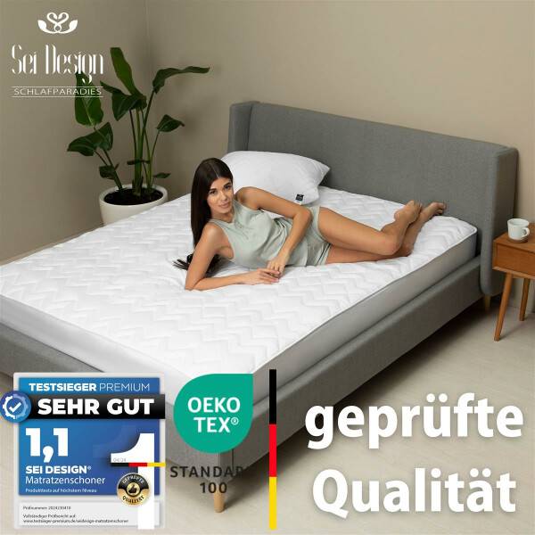 Sei Design Elite Matrazenschoner CUBE 140x200 Neueste Mode