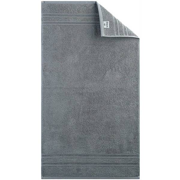 Sei Design 5´er Pack Handtücher 50x100 | Luxus Frottee AQUA FIBRO | 100% Baumwolle Anthrazit-grau Sonderangebote
