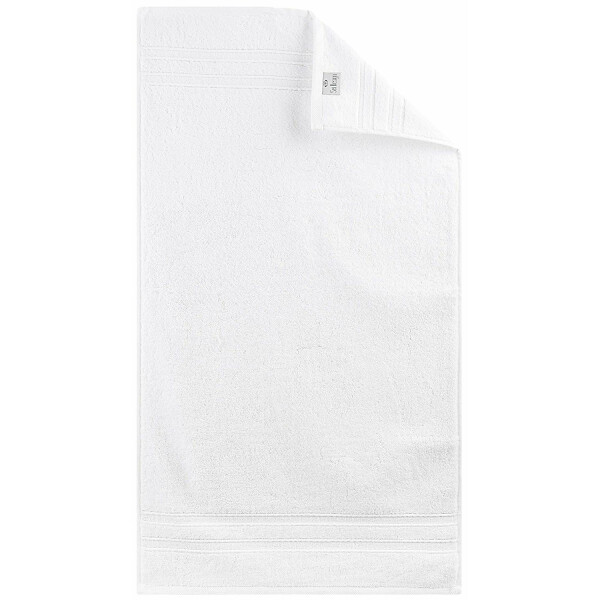 Sei Design Doppelpack Handtücher 70x140 | Luxus Frottee AQUA FIBRO | 100% Baumwolle Weiß Letzte 2 Tage