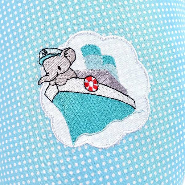 Sei Design Bezug 170x30 Sei Design Captain Elephant blue Bis zu 50% Rabatt