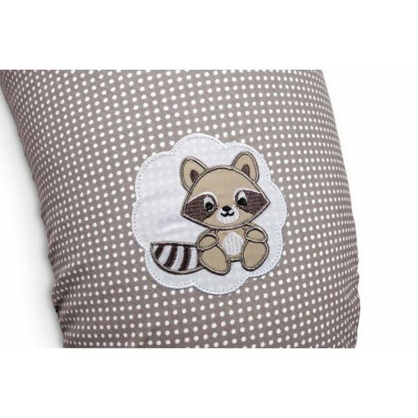 Sei Design Bezug Taupe-Waschbär Pünktchen 170x30 Riesige Rabatte