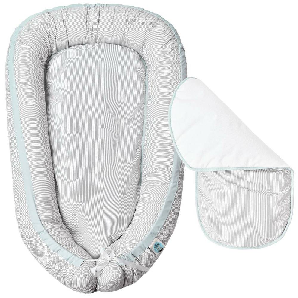 Sei Design Sei Design Babynestchen 88x60x12 Sreifen Kostenloser Versand international
