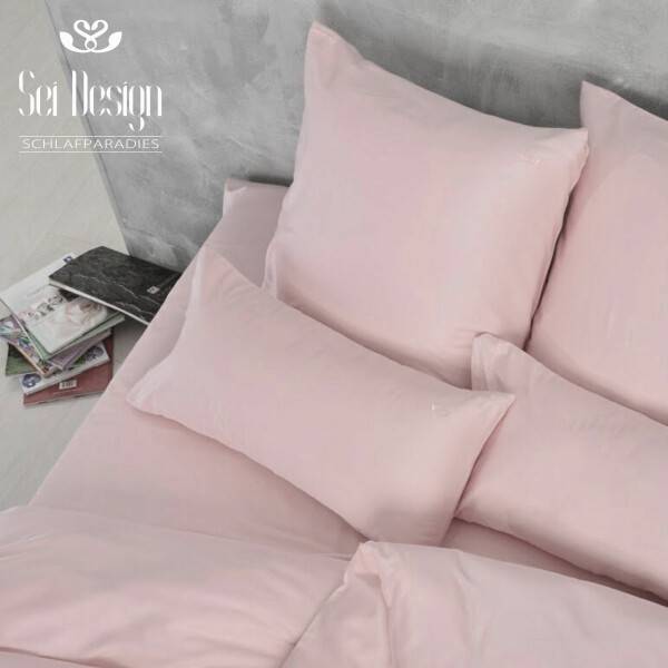 Sei Design Sei Design Bettset Mako-Satin 100% Baumwolle Lotus Limitierter Zeitrabatt