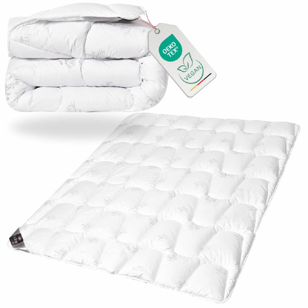 Sei Design SWAN Sommer Faserbett Luxusklasse 135x200 - Leichte Mikrofaser Bettdecke der Premium-Qualität - 150g/m², Öko-Tex Zertifiziert Großer Ausverkauf