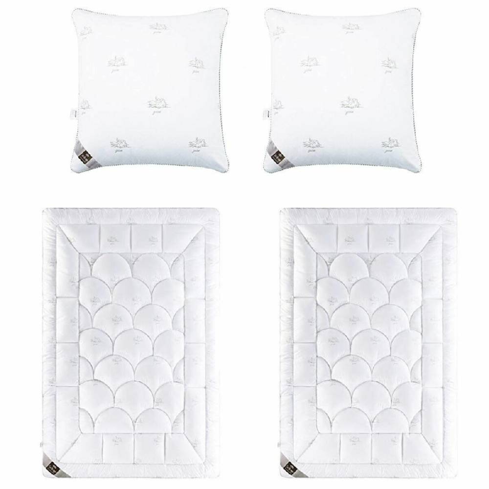 Sei Design Winter Bettset Air Softfill Collection SWAN, 4-Tlg Weihnachtsangebot