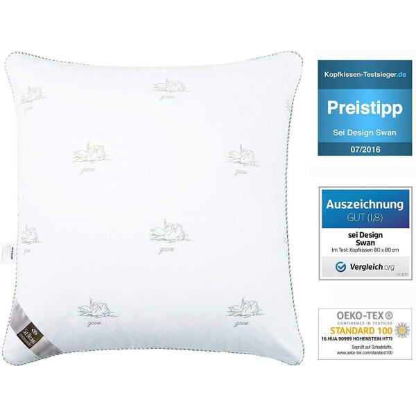 Sei Design Winter Bettset Air Softfill Collection SWAN, 4-Tlg Weihnachtsangebot