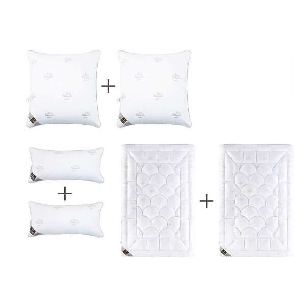 Sei Design Winter Bettset Air Softfill Collection SWAN, 6-Tlg Osterangebot