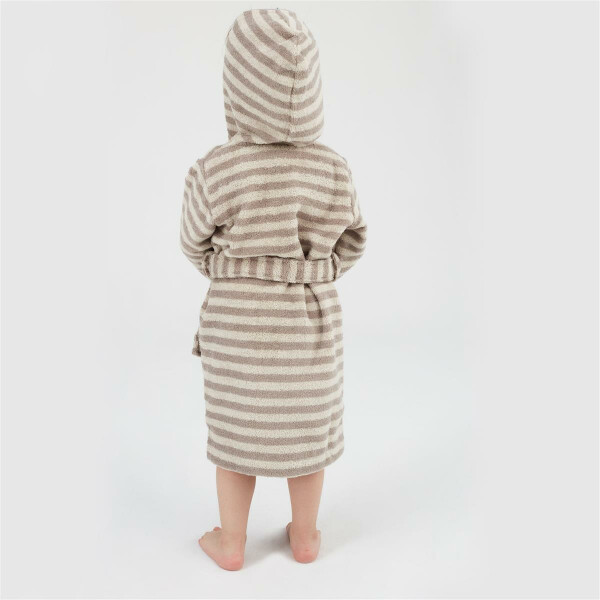 Sei Design Frottee Baby Bademantel | 100% BIO Baumwolle | 6+ bis 3-4 Jahre | Kinder Bademantel Elefantenbande Online Outlet