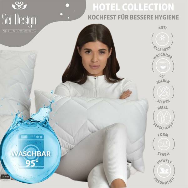 Sei Design Kopfkissen NORDIC COLLECTION 50x70 JETZT KAUFEN