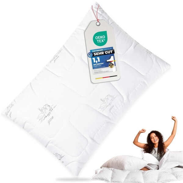 Sei Design Mikrofaser Kopfkissen SWAN 50x70 50% Rabatt mit kostenlosem Versand