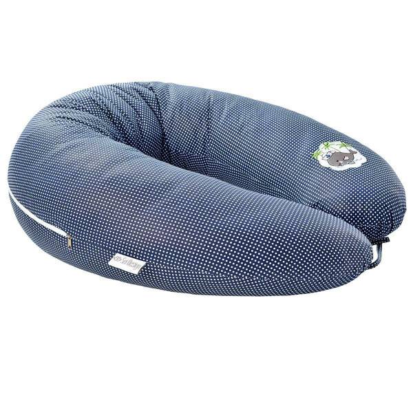 Sei Design Stillkissen 170x30 cm | Füllung Faserbällchen | Bezug 100% Baumwolle | Jeansblau-Babywal Limitierter Zeitrabatt