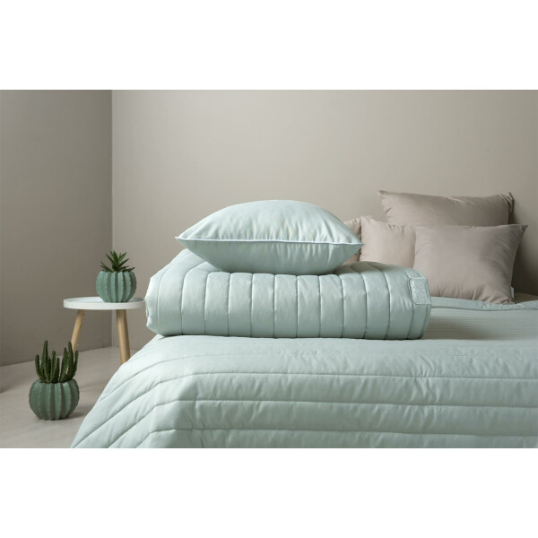 Sei Design Wende-Tagesdecke Living Trend mint/Taupe Jubiläumsangebot