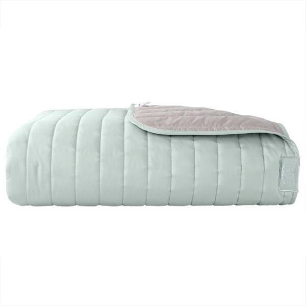 Sei Design Wende-Tagesdecke Living Trend mint/Taupe Jubiläumsangebot