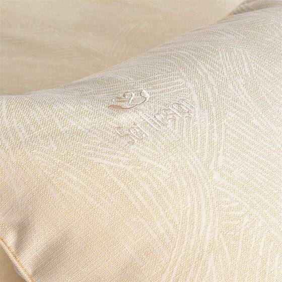 Sei Design Luxus Tagesdecke Bettüberwurf Empress Champagner New 260x240cm inkl. 2x Kissenbezüge 50x70 Top Angebot