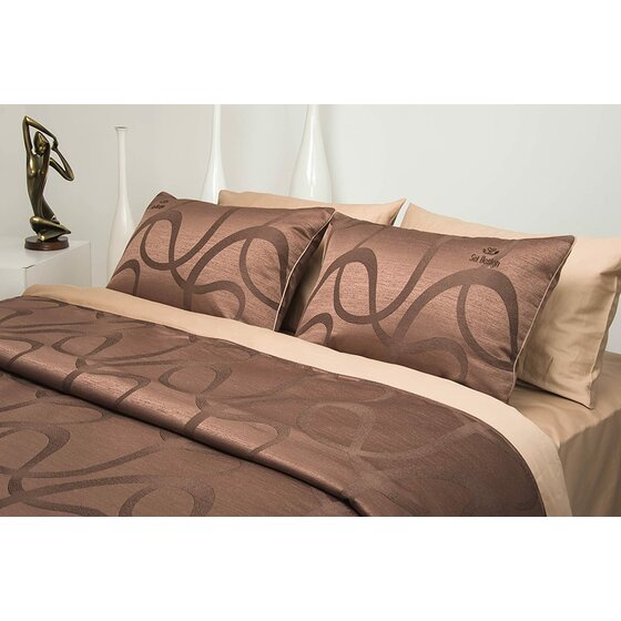 Sei Design Luxus Tagesdecke Set Empress Caramel Online Outlet