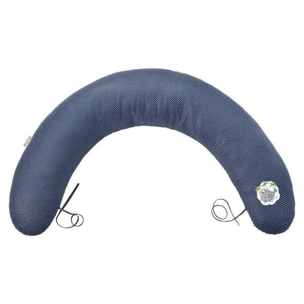 Sei Design SET Stillkissen 170x30 + 1x Extra Bezug | Füllung Faserbällchen | Jeansblau-Babywahl Bis zu 60% Rabatt