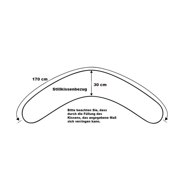 Sei Design Stillkissenbezug 170x30 Sei Design Igel Blitzverkäufe