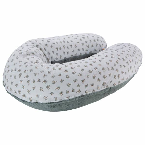 Sei Design Stillkissenbezug aus Musselin und Teddyplüsch für XXL Stillkissen 190x30 Begrenztes Angebot