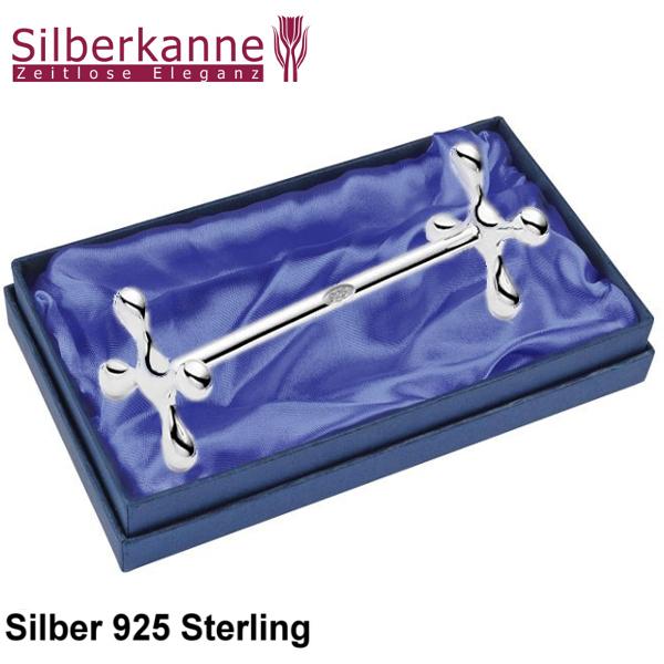 Silberkanne Besteckbänkchen Messerbänkchen Besteckablage L 9 cm Silber 925 Sterling Jubiläumsangebot